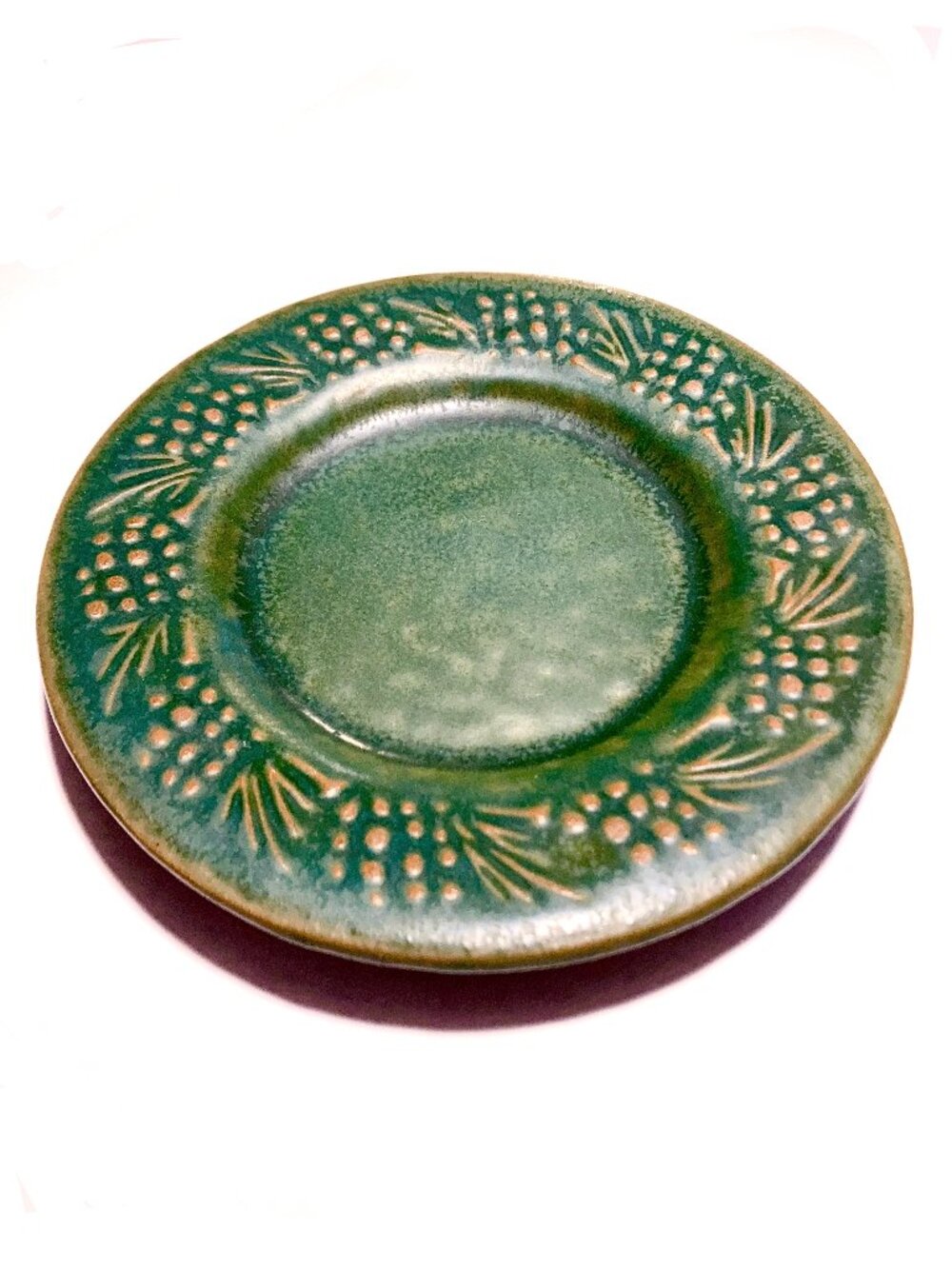 Artisan TerraCotta Bottle Rest Plate